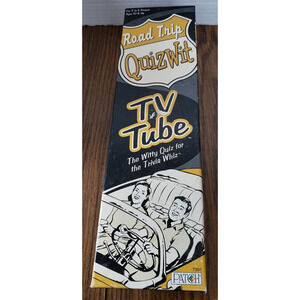 Patch Trivia TV Tube Road Trip Quizwit Game Travel Magnetic Board 10 To Adult